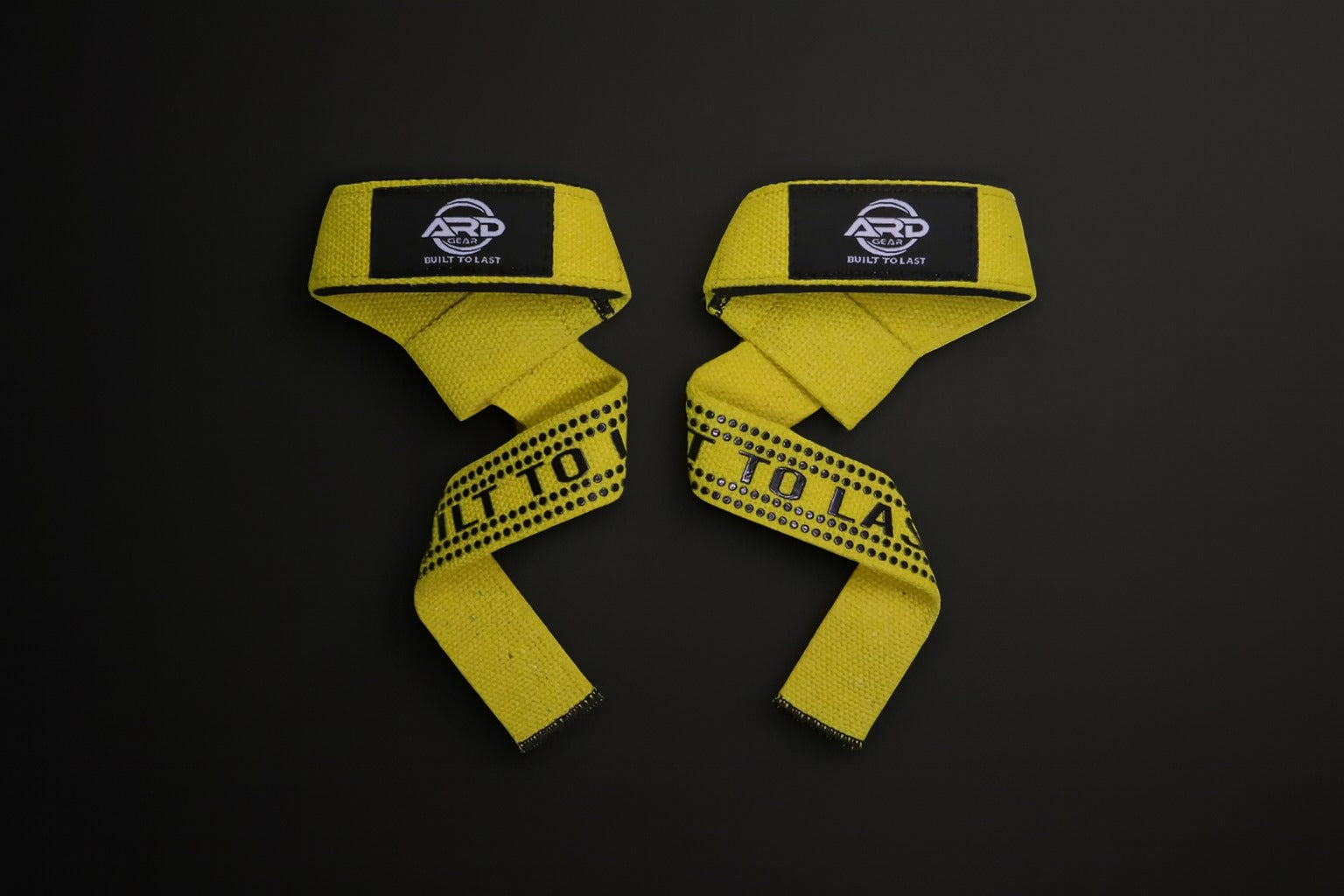 ARDGear Weightlifting Straps (Yellow)