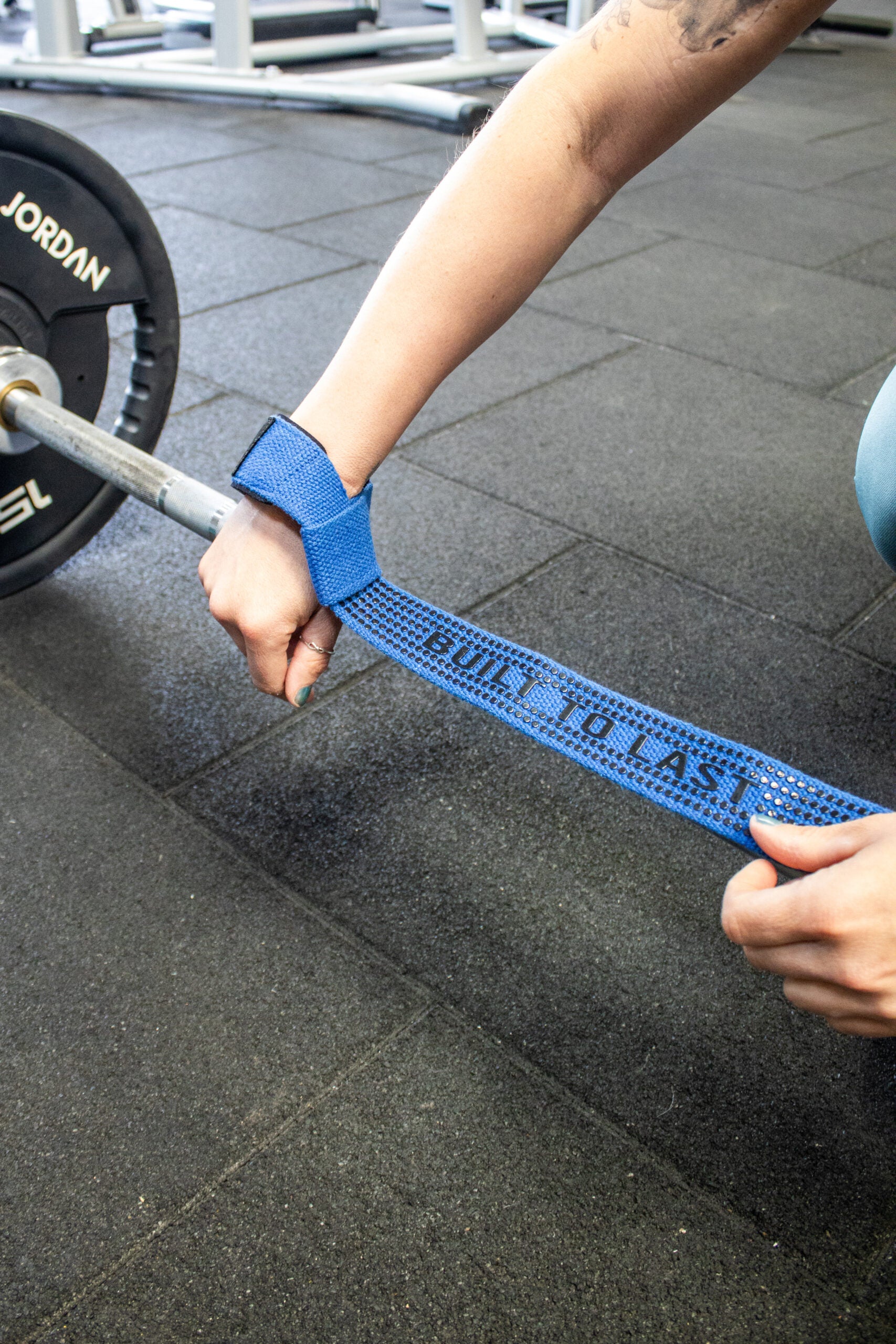 ARDGear Weightlifting Straps (blue)