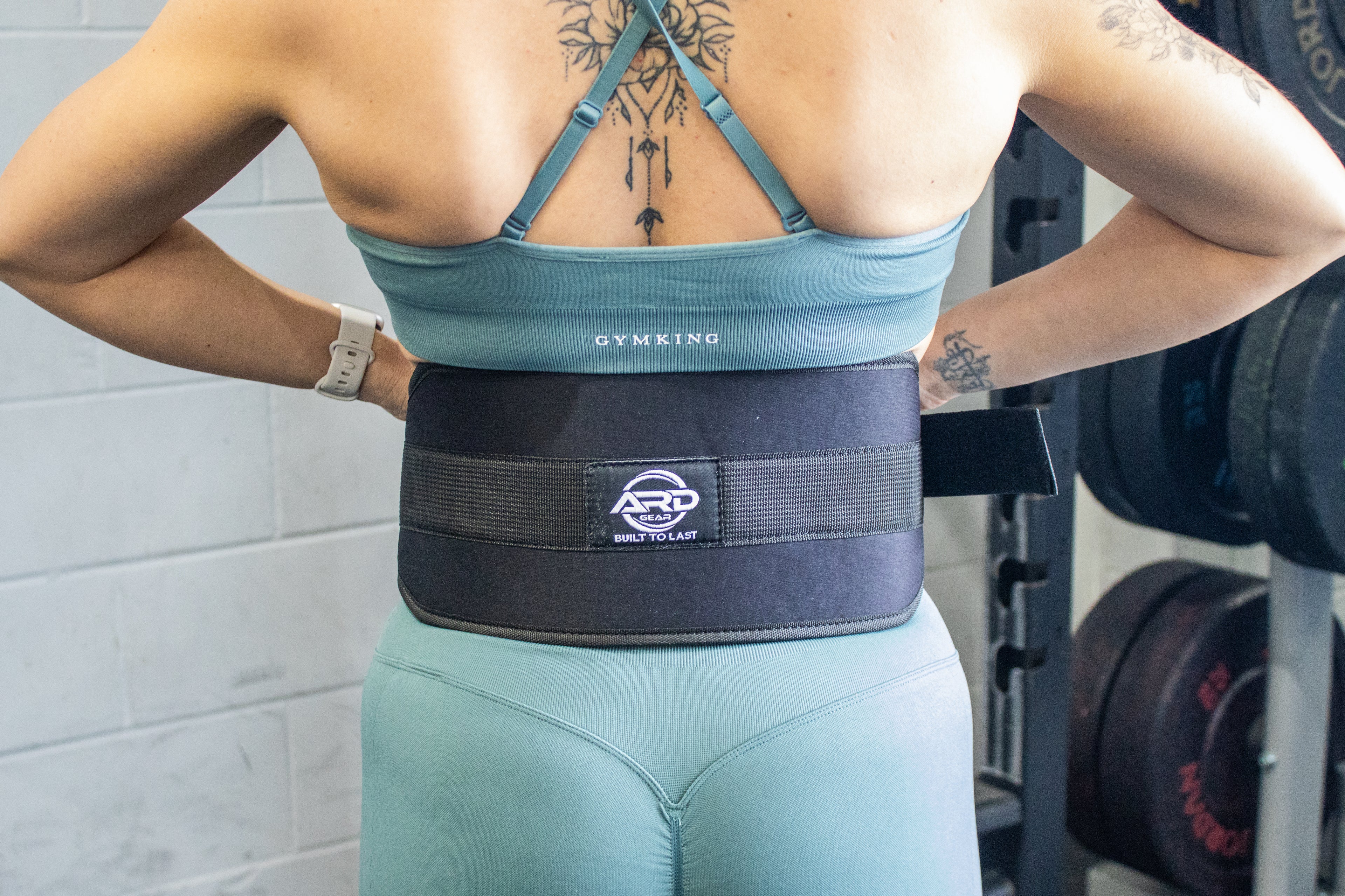ARDGear Weightlifting/Gym Belt for Deadlifting and Back Support (Black)