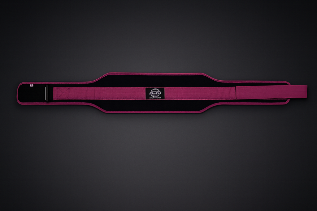 ARDGear Weightlifting/Gym Belt for Deadlifting and Back Support (Pink)