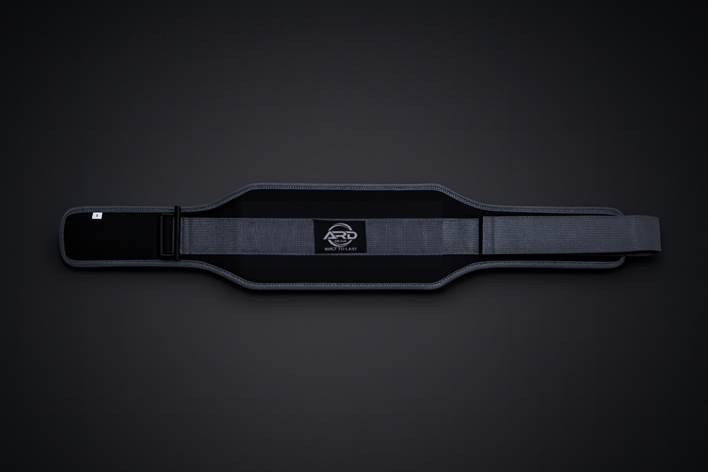 ARDGear Weightlifting/Gym Belt for Deadlifting and Back Support (Gray)