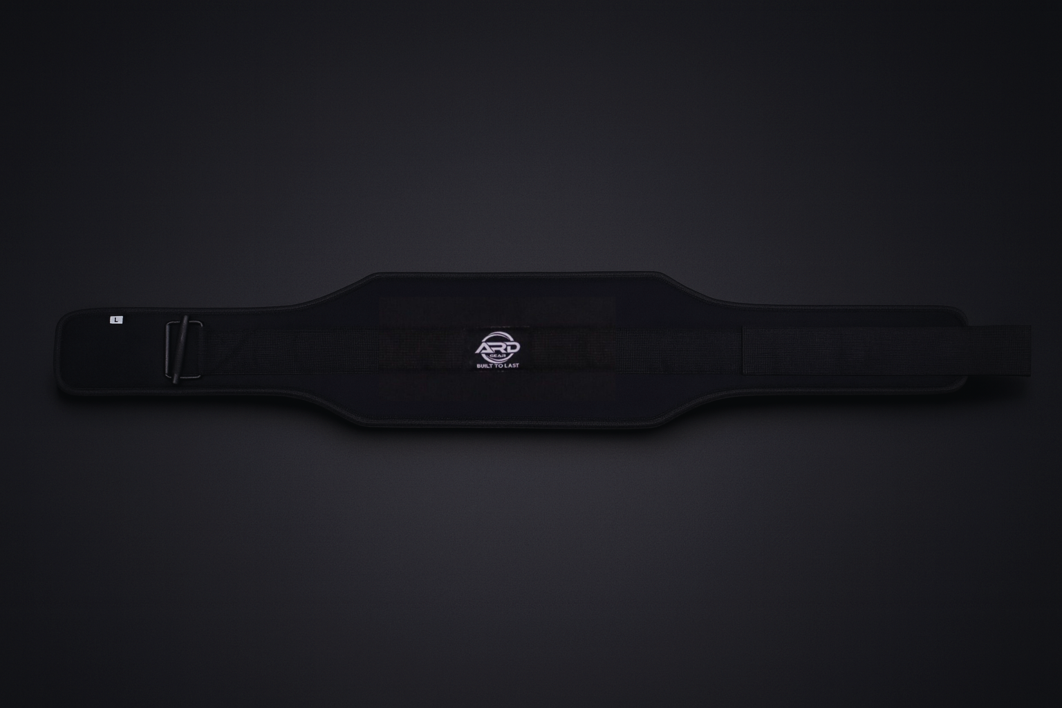 ARDGear Weightlifting/Gym Belt for Deadlifting and Back Support (Black)